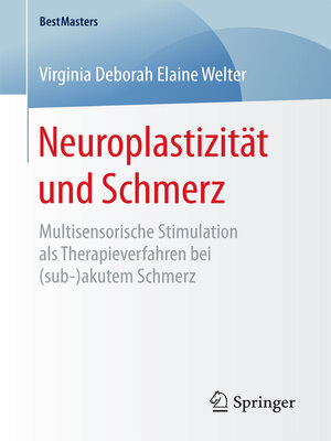 cover image of Neuroplastizität und Schmerz